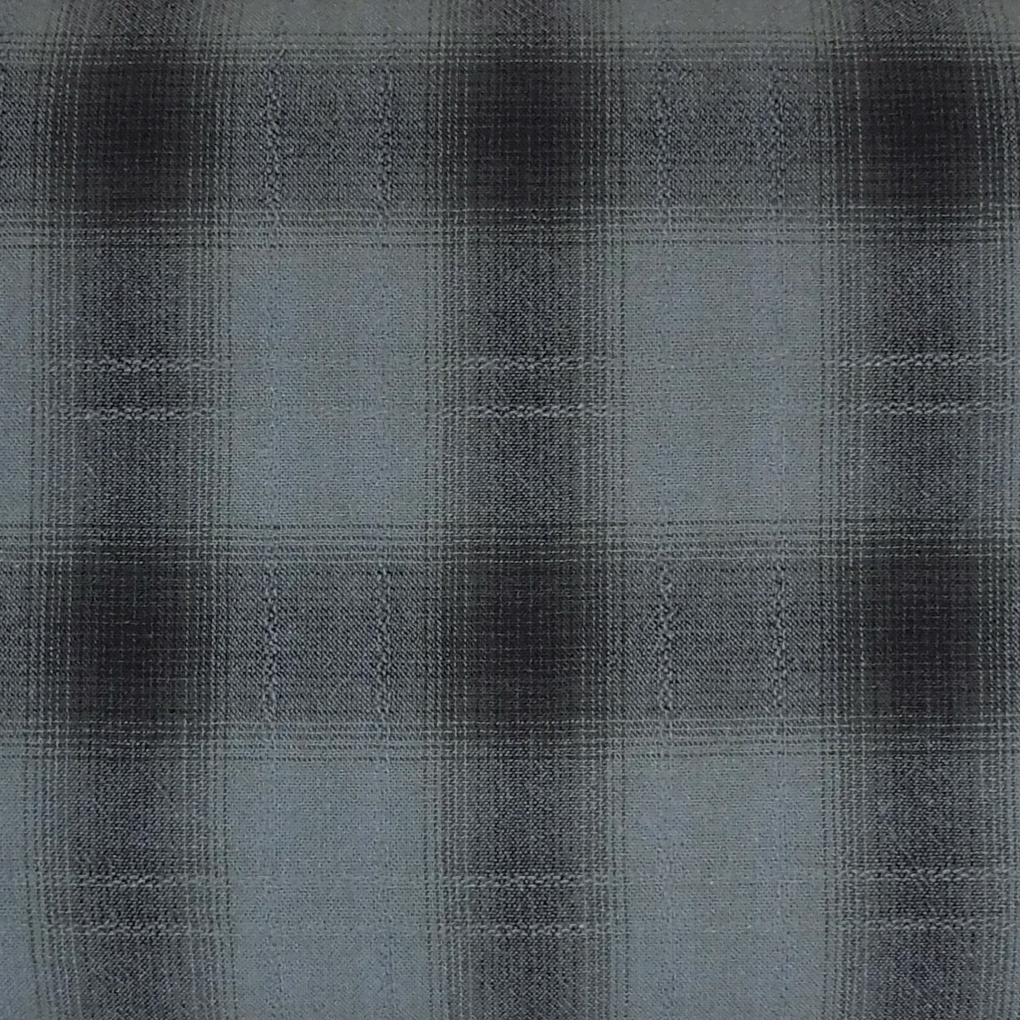 Japanese Yarn Dyed Plaid in Light Grey Japanese Yarn Dyed Plaid in Light Grey