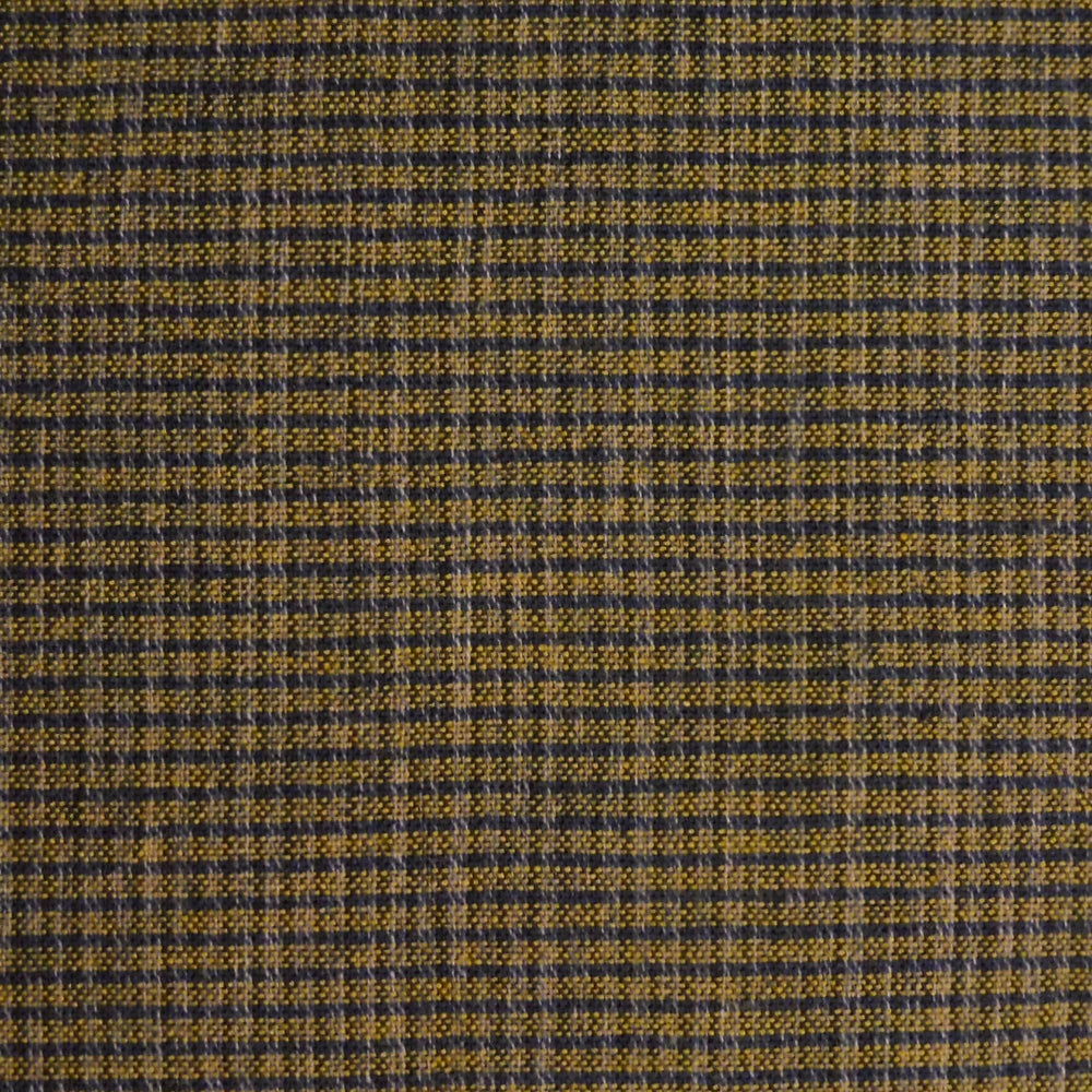 Japanese Yarn Dyed Mini Plaid in Brown Japanese Yarn Dyed Mini Plaid in Brown